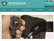 Tablet Screenshot of meridianinternalmed.org